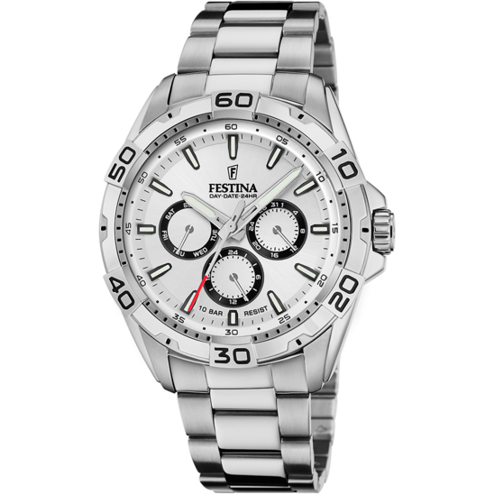 Festina RELOJ FESTINA F20623/1 BLANCO CORREA DE ACERO INOXIDABLE 316L HOMBRE