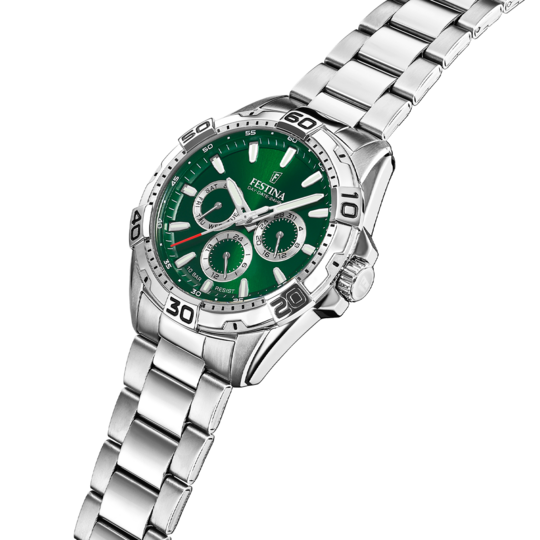 Festina RELOJ FESTINA F20623/3 VERDE CORREA DE ACERO INOXIDABLE 316L HOMBRE