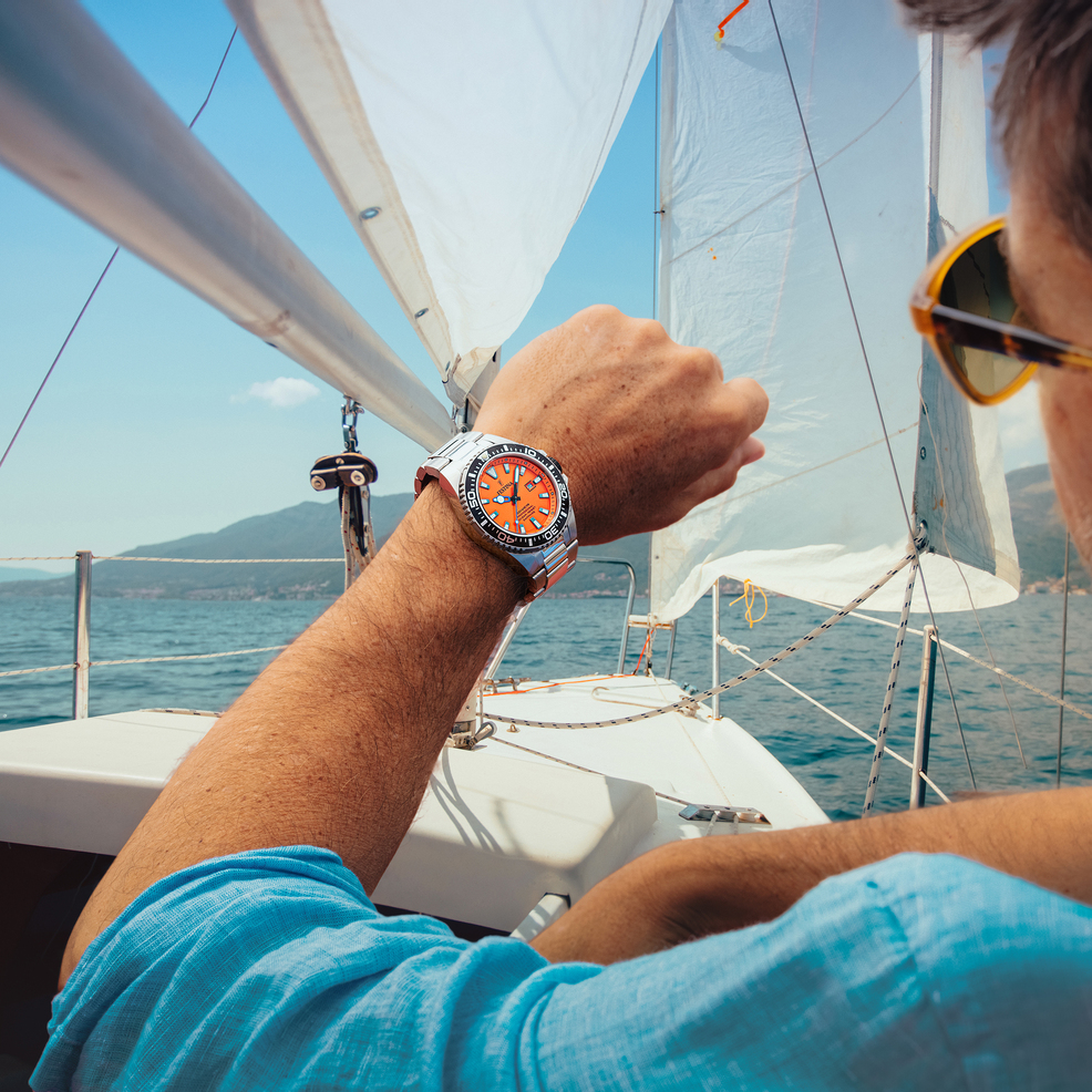 Festina RELOJ FESTINA F20663/4 NARANJA CORREA DE ACERO INOXIDABLE 316L HOMBRE