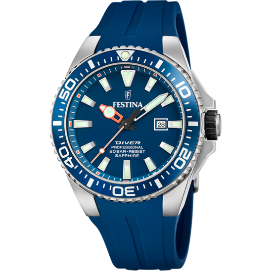 Festina RELOJ FESTINA F20664/1 AZUL CORREA DE CAUCHO HOMBRE