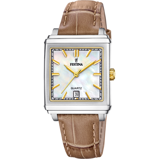 Festina RELOJ FESTINA ON THE SQUARE F20682/4 BEIGE CORREA DE CUERO MUJER