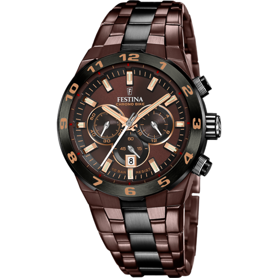 Festina RELOJ FESTINA SPECIAL EDITION F20708/1 MARRÓN CORREA DE ACERO INOXIDABLE 316L HOMBRE