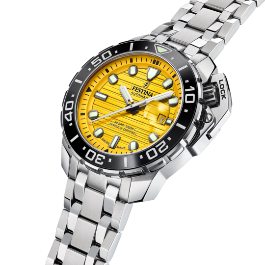 Festina RELOJ FESTINA SWISS F20043/1 AMARILLO HOMBRE
