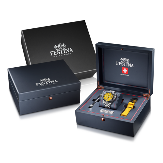 Festina RELOJ FESTINA SWISS F20043/1 AMARILLO HOMBRE