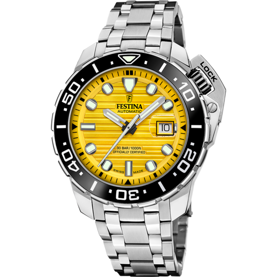 Festina RELOJ FESTINA SWISS F20043/1 AMARILLO HOMBRE