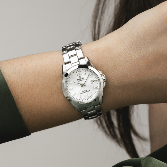 Festina RELOJ FESTINA SWISS MADE F20049/1 PLATEADO MUJER