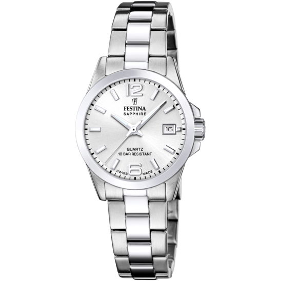 Festina RELOJ FESTINA SWISS MADE F20049/1 PLATEADO MUJER