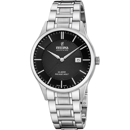 Festina RELOJ FESTINA SWISS MADE F20067/6 NEGRO HOMBRE