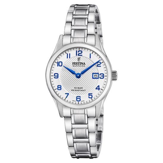 Festina RELOJ FESTINA SWISS MADE F20068/1 PLATEADO MUJER