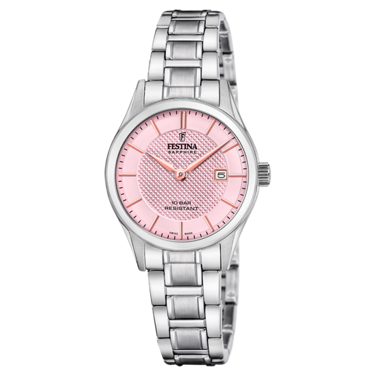 Festina RELOJ FESTINA SWISS MADE F20068/3 ROSA MUJER