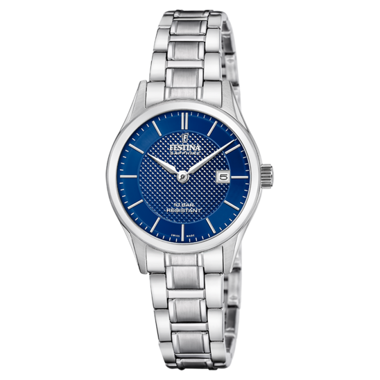 Festina RELOJ FESTINA SWISS MADE F20068/5 AZUL MUJER