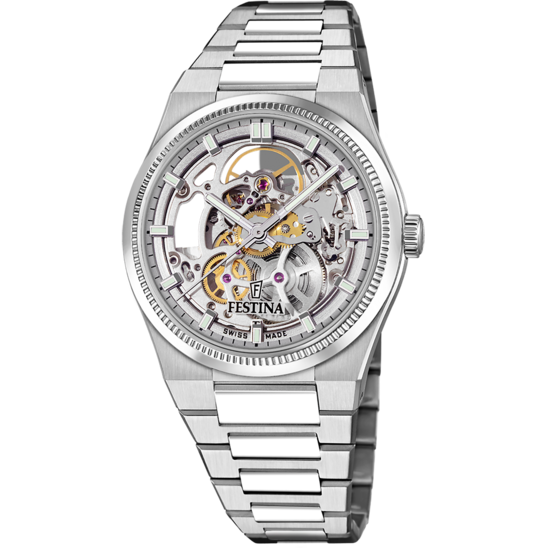 Festina RELOJ FESTINA SWISS MADE F20069/1 PLATEADO HOMBRE
