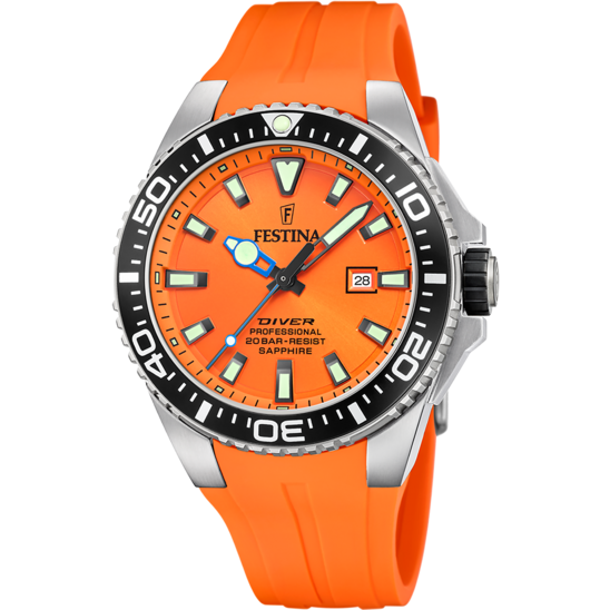 Festina RELOJ FESTINA THE ORIGINALS F20664/4 NARANJA CORREA DE CAUCHO HOMBRE