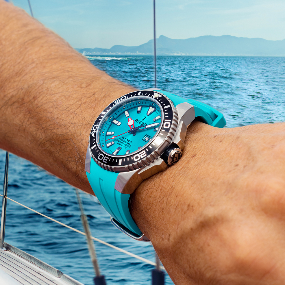 Festina RELOJ FESTINA THE ORIGINALS F20664/5 AZUL CORREA DE CAUCHO HOMBRE