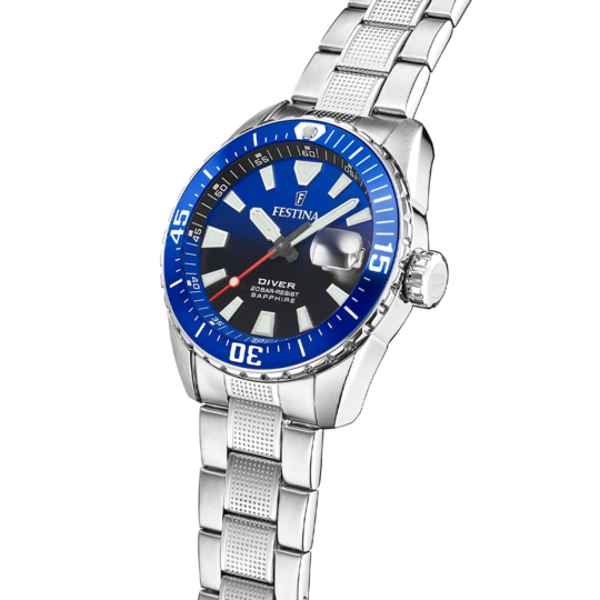 Festina RELOJ FESTINA THE ORIGINALS F20669/1 AZUL CORREA DE ACERO INOXIDABLE 316L HOMBRE