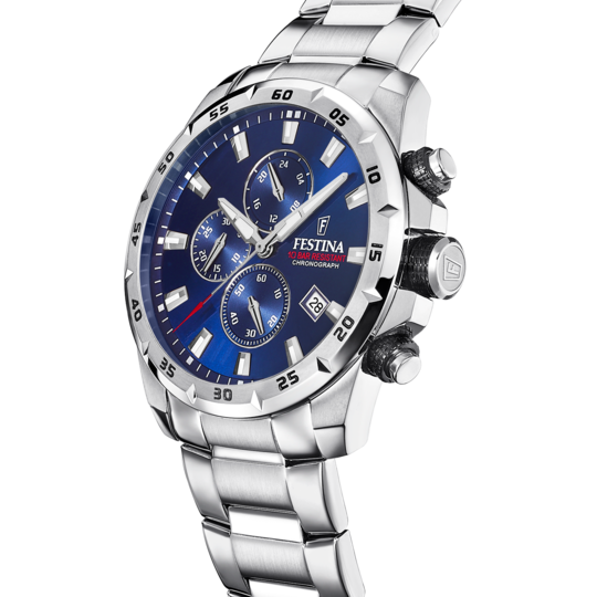 Festina RELOJ FESTINA TIMELESS CHRONOGRAPH F20463/2 AZUL CORREA DE ACERO HOMBRE