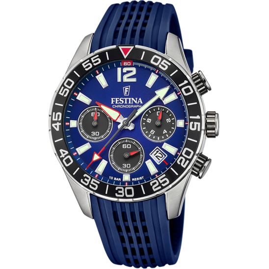 Festina RELOJ FESTINA TIMELESS CHRONOGRAPH F20517/1 AZUL CORREA DE CAUCHO HOMBRE