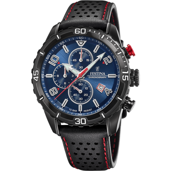 Festina RELOJ FESTINA TIMELESS CHRONOGRAPH F20519/2 AZUL CORREA DE PIEL HOMBRE