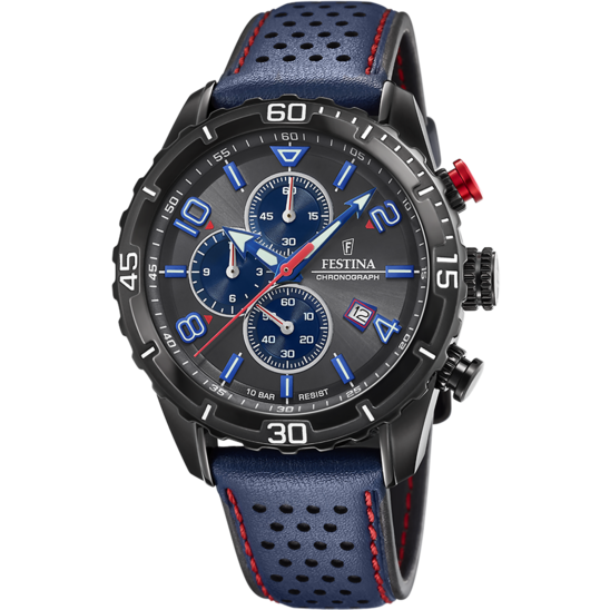 Festina RELOJ FESTINA TIMELESS CHRONOGRAPH F20519/3 GRIS CORREA DE PIEL HOMBRE