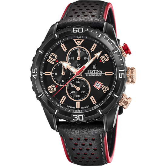 Festina RELOJ FESTINA TIMELESS CHRONOGRAPH F20519/4 NEGRO CORREA DE PIEL HOMBRE