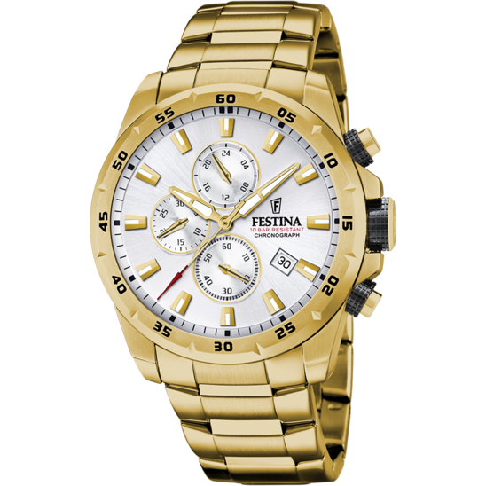 Festina RELOJ FESTINA TIMELESS CHRONOGRAPH F20541/1 PLATEADO CORREA DE ACERO HOMBRE