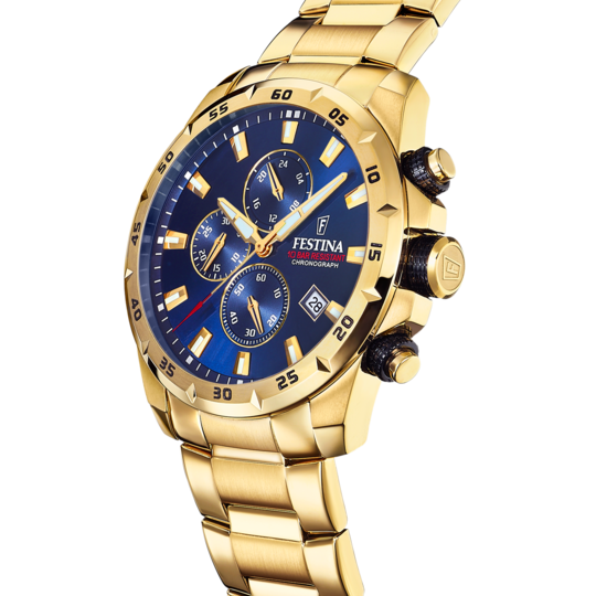 Festina RELOJ FESTINA TIMELESS CHRONOGRAPH F20541/2 AZUL CORREA DE ACERO HOMBRE