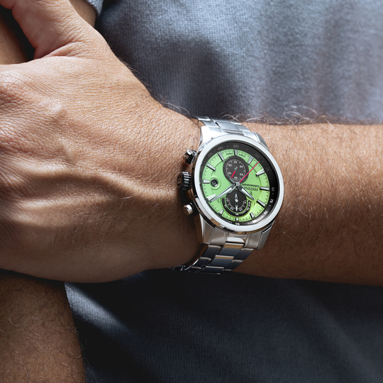 Festina RELOJ FESTINA TIMELESS CHRONOGRAPH F20694/3 VERDE CORREA DE ACERO INOXIDABLE 316L HOMBRE