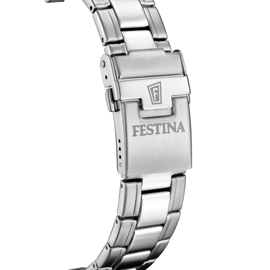 Festina RELOJ FESTINA TIMELESS CHRONOGRAPH F20694/5 AZUL CORREA DE ACERO INOXIDABLE 316L HOMBRE