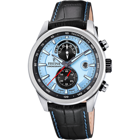 Festina RELOJ FESTINA TIMELESS CHRONOGRAPH F20695/2 AZUL CORREA DE PIEL HOMBRE