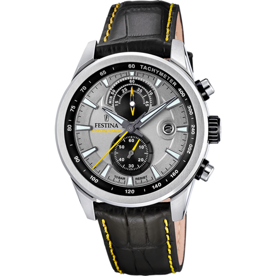 Festina RELOJ FESTINA TIMELESS CHRONOGRAPH F20695/4 GRIS CORREA DE PIEL HOMBRE