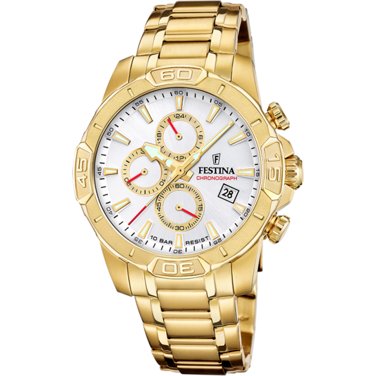 Festina RELOJ FESTINA TIMELESS CHRONOGRAPH F20705/1 BLANCO CORREA DE ACERO INOXIDABLE 316L HOMBRE