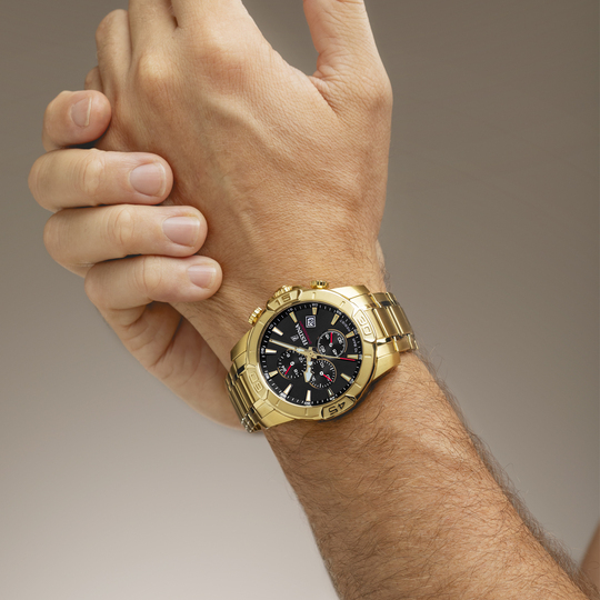 Festina RELOJ FESTINA TIMELESS CHRONOGRAPH F20705/4 NEGRO CORREA DE ACERO INOXIDABLE 316L HOMBRE
