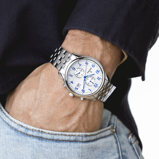 Festina RELOJ FESTINA TIMELESS CHRONOGRAPH F6854/A BLANCO CORREA DE ACERO INOXIDABLE 316L HOMBRE