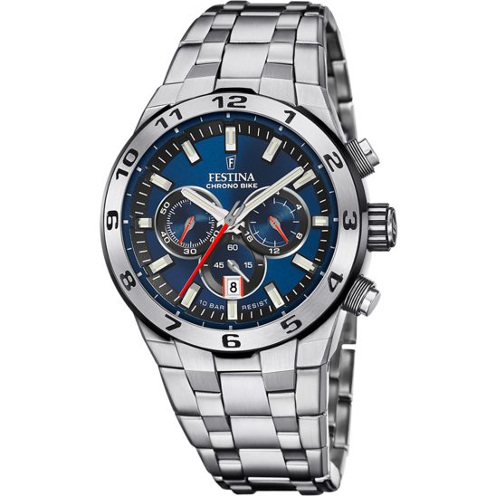 Festina RELOJ PARA HOMBRE FESTINA CHRONO BIKE AZUL CON CORREA DE ACERO F20670/1
