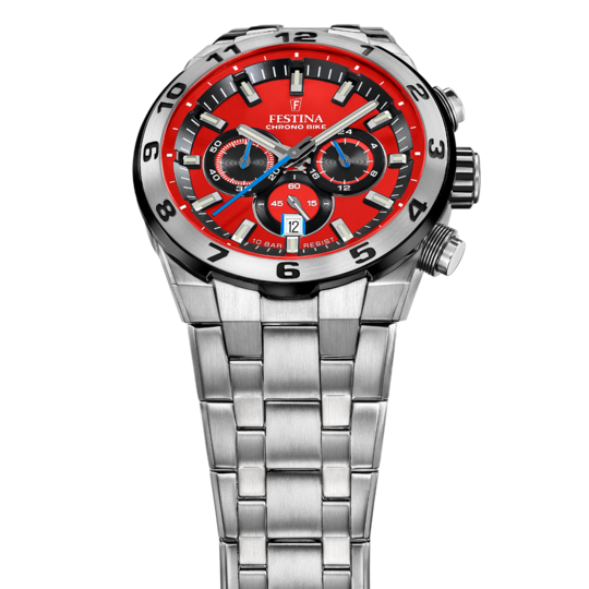 Festina RELOJ PARA HOMBRE FESTINA CHRONO BIKE ROJO CON CORREA DE ACERO F20670/5