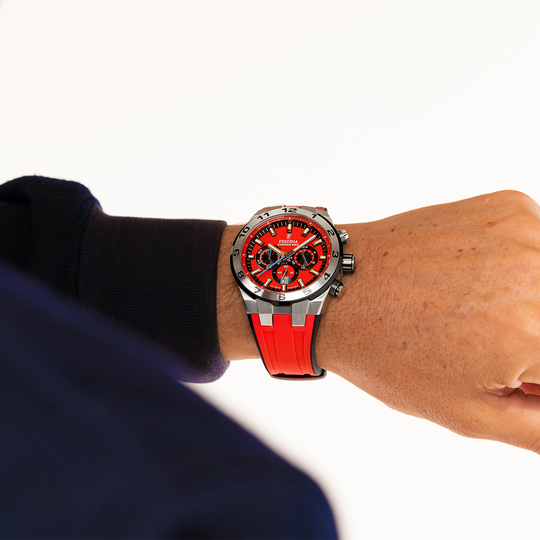 Festina RELOJ PARA HOMBRE FESTINA CHRONO BIKE ROJO CON CORREA DE CAUCHO F20671/5