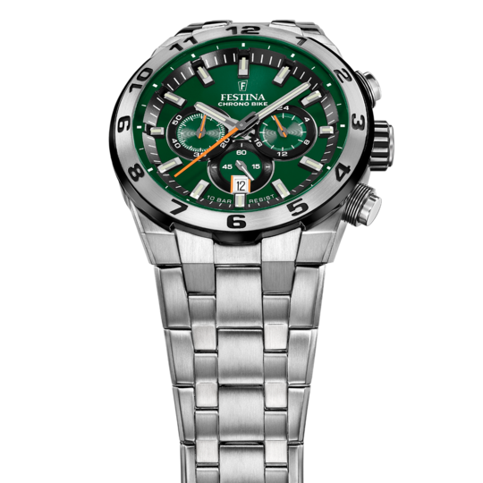 Festina RELOJ PARA HOMBRE FESTINA CHRONO BIKE VERDE CON CORREA DE ACERO F20670/2