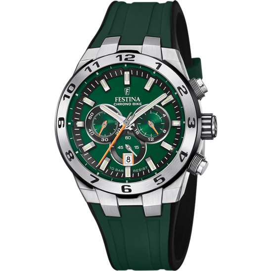 Festina RELOJ PARA HOMBRE FESTINA CHRONO BIKE VERDE CON CORREA DE CAUCHO F20671/2