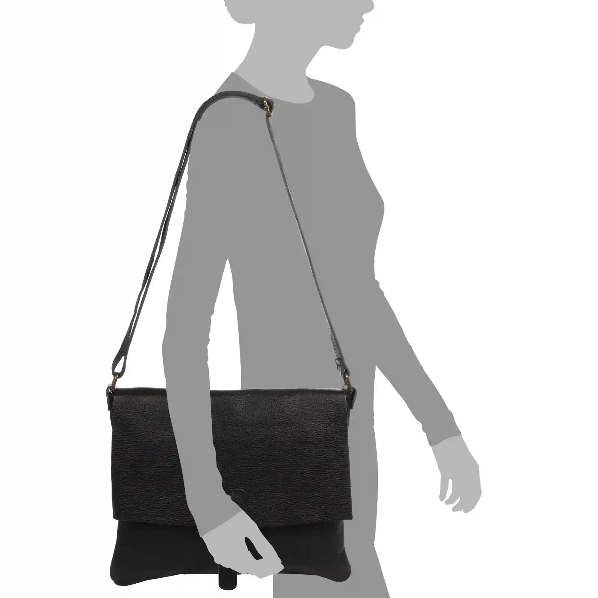 Firenze Artegiani Abbadia Bolso Satchel Mujer.Piel Auténtica Dollaro