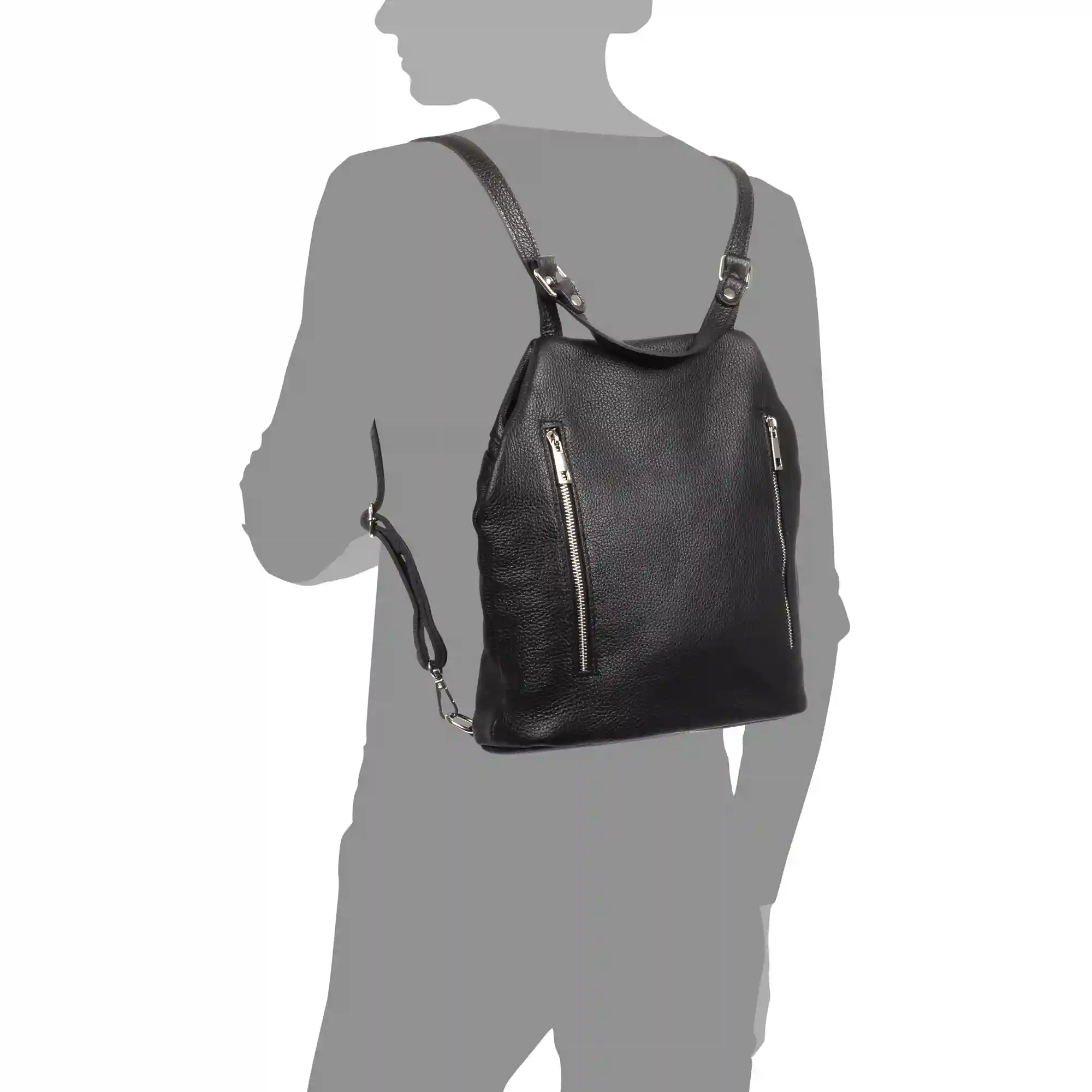 Firenze Artegiani Acquaformosa Bolso Mochila Piel Auténtica Dollaro