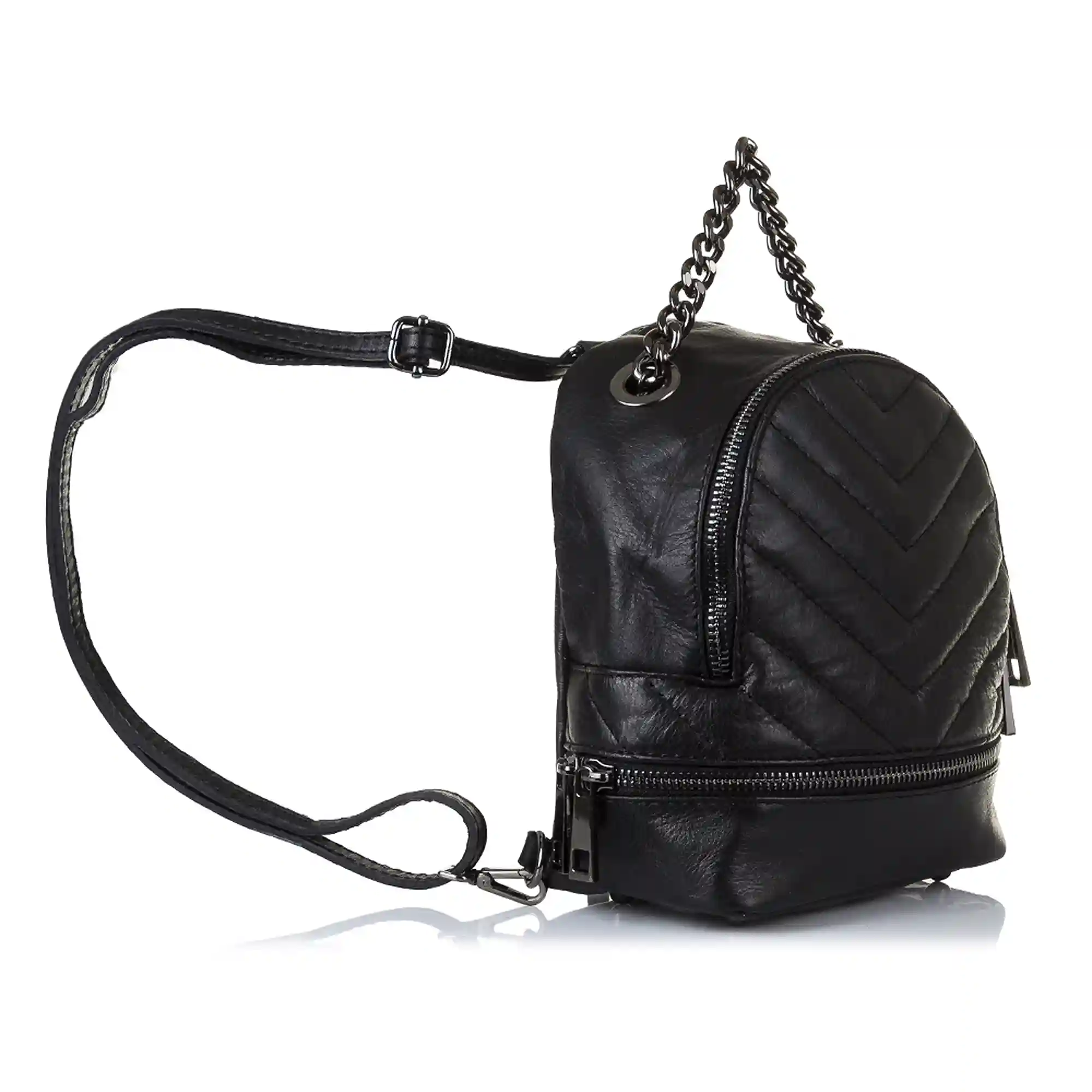 Firenze Artegiani Affile Bolso Mochila Mujer.Piel Auténtica Sauvage