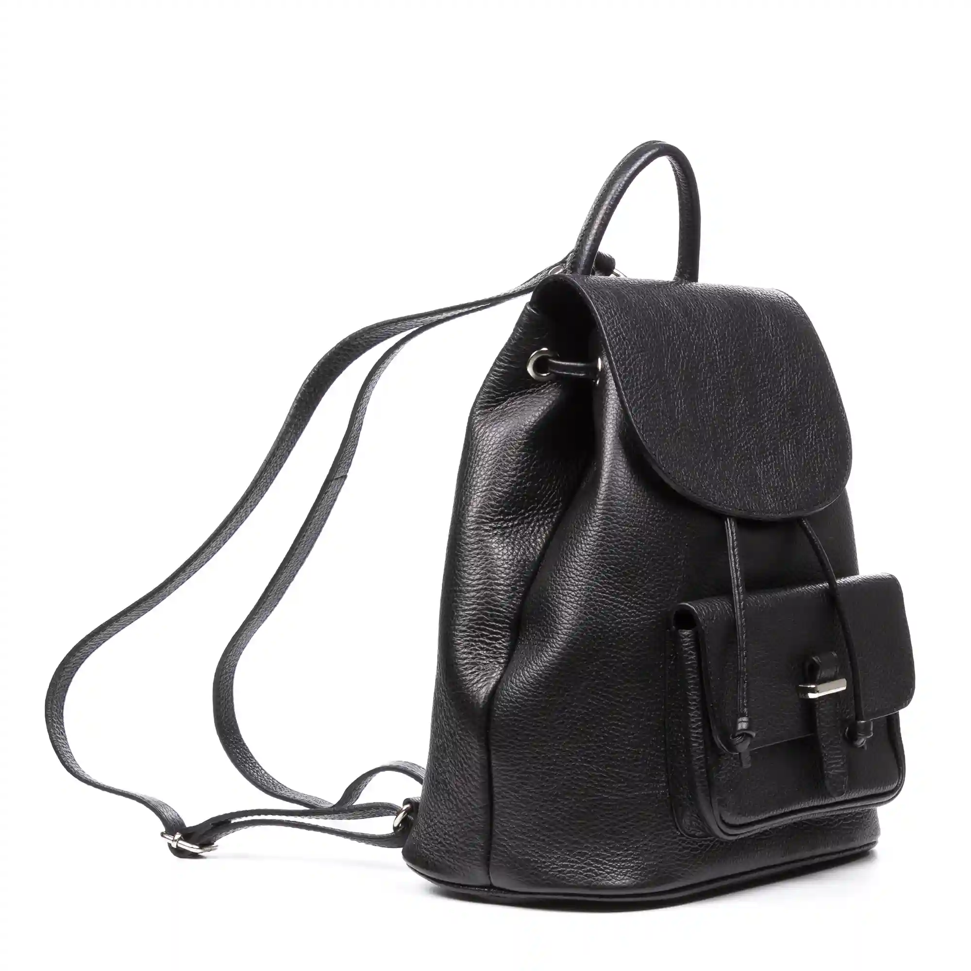 Firenze Artegiani Albiense Bolso Mochila De Mujer. Piel Auténtica Acabado Dollaro