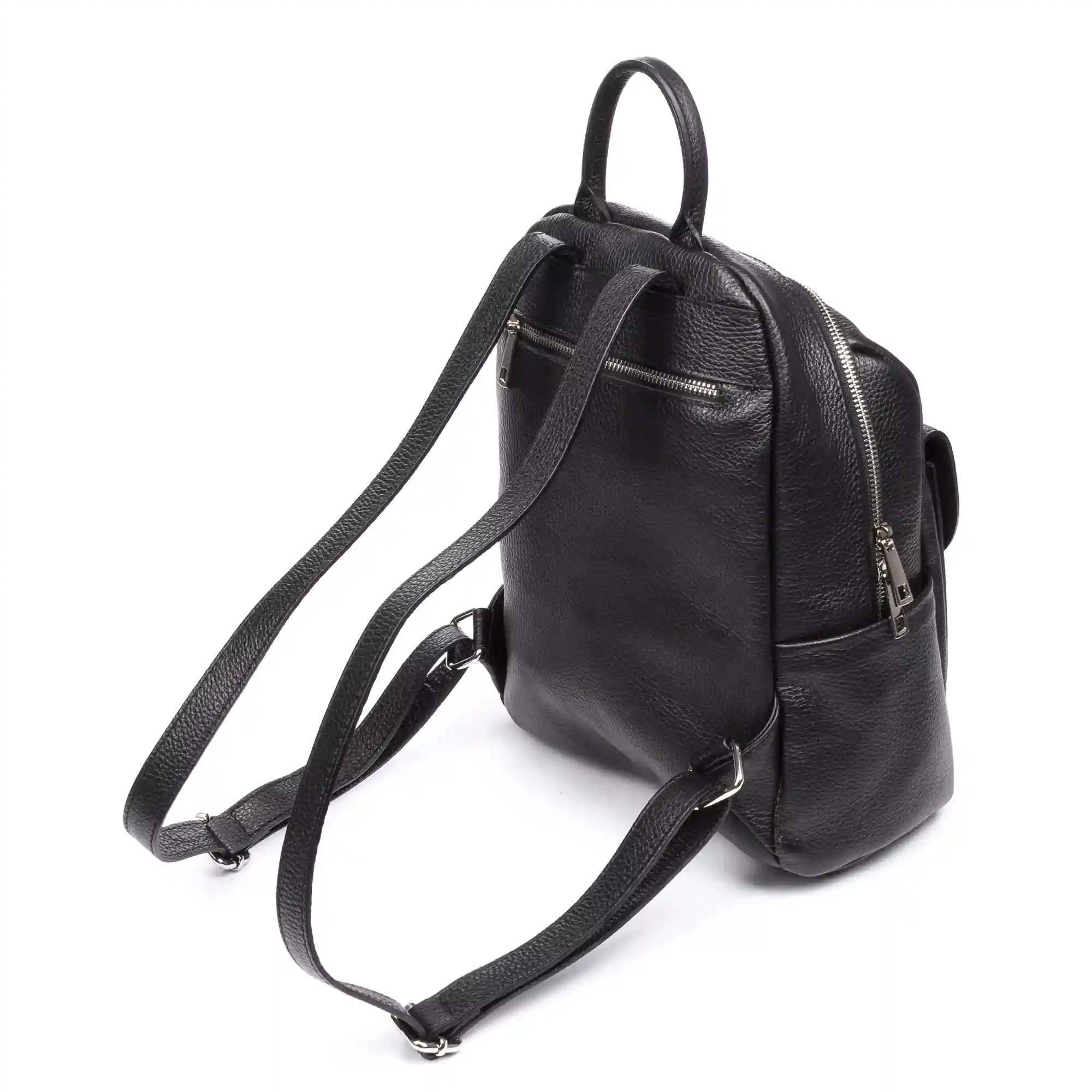 Firenze Artegiani Albinea Bolso Mochila De Mujer. Piel Auténtica Acabado Dollaro