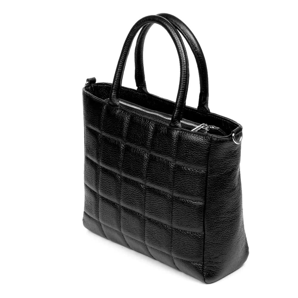 Firenze Artegiani Albizzate Bolso Tote De Mujer. Piel Auténtica Acabado Dollaro Acolchado