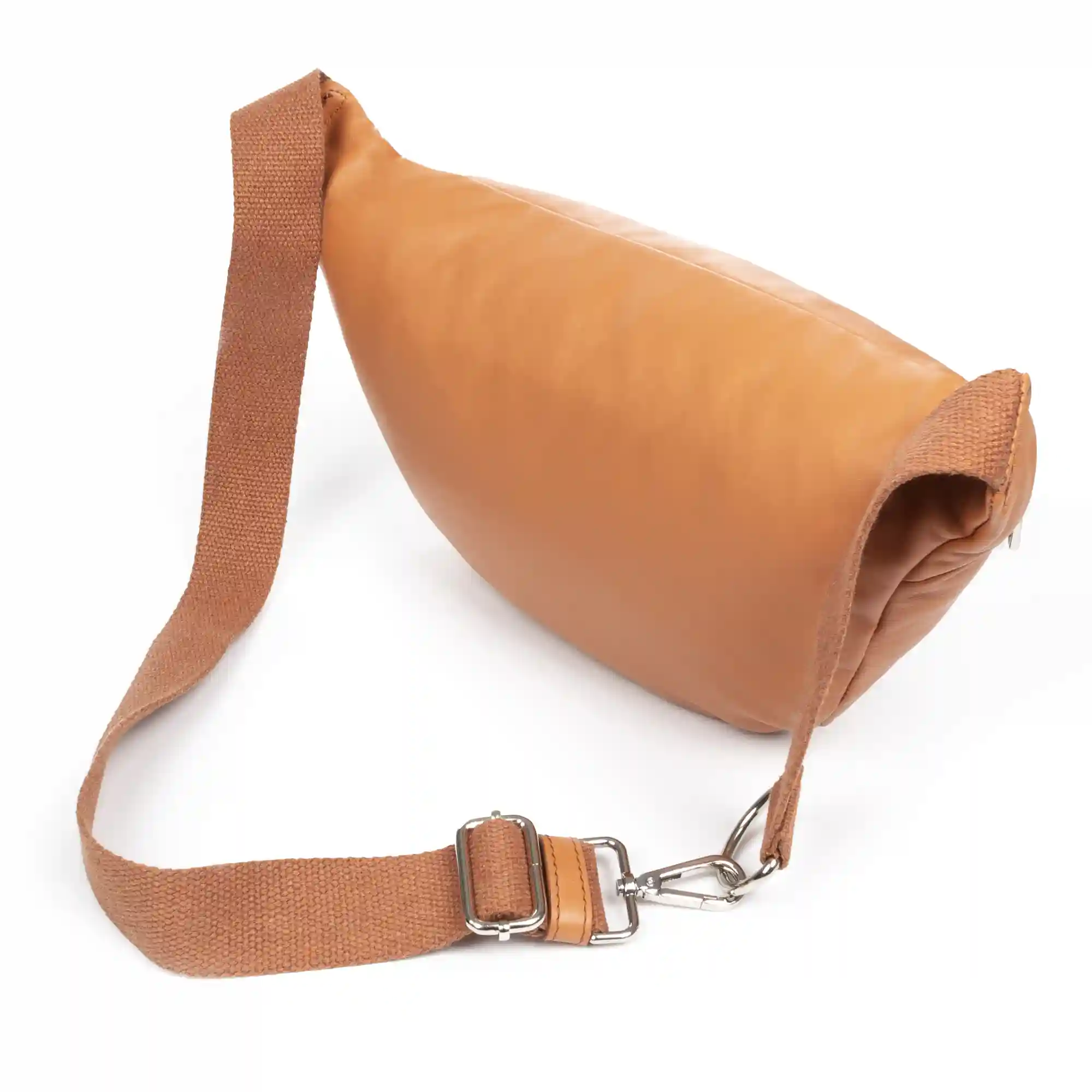 Firenze Artegiani Alfedena Riñonera Grande Unisex. Piel Auténtica Sauvage