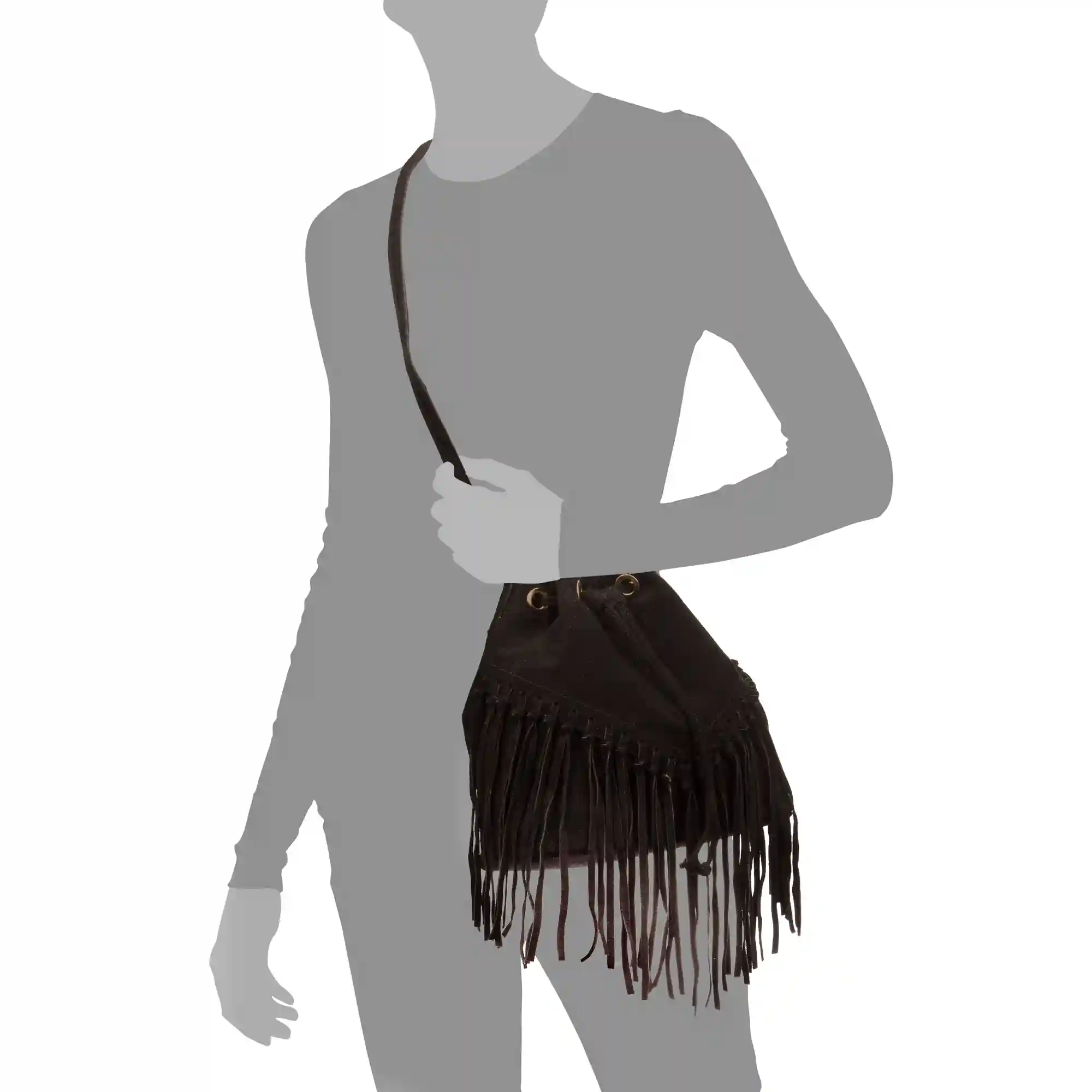 Firenze Artegiani Altomonte Bolso Bandolera Mujer. Piel Auténtica Gamuza