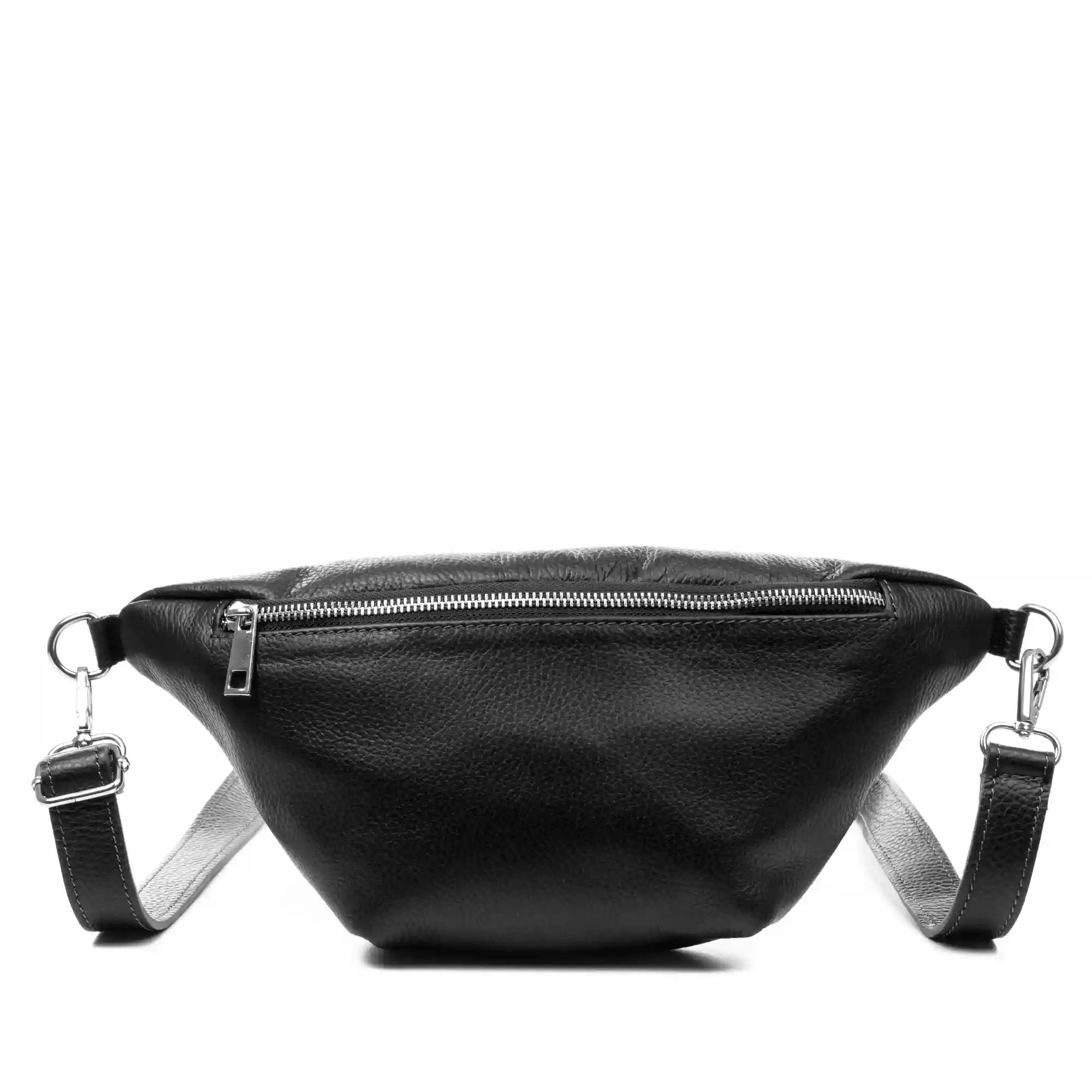 Firenze artegiani Amandola riñonera de moda Unisex. Piel auténtica Dollaro