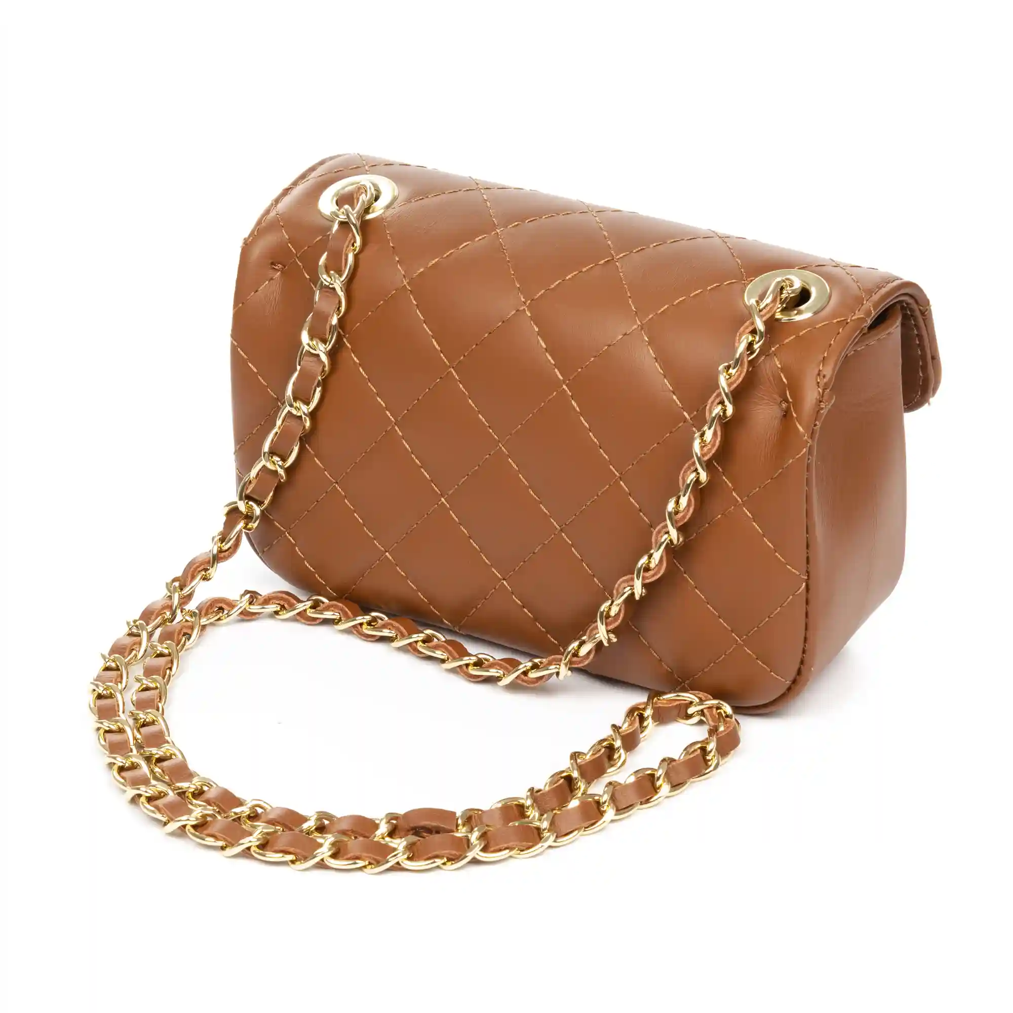 Firenze Artegiani Amaro Bolso Bandolera Mujer. Piel Auténtica Sauvage Acolchado