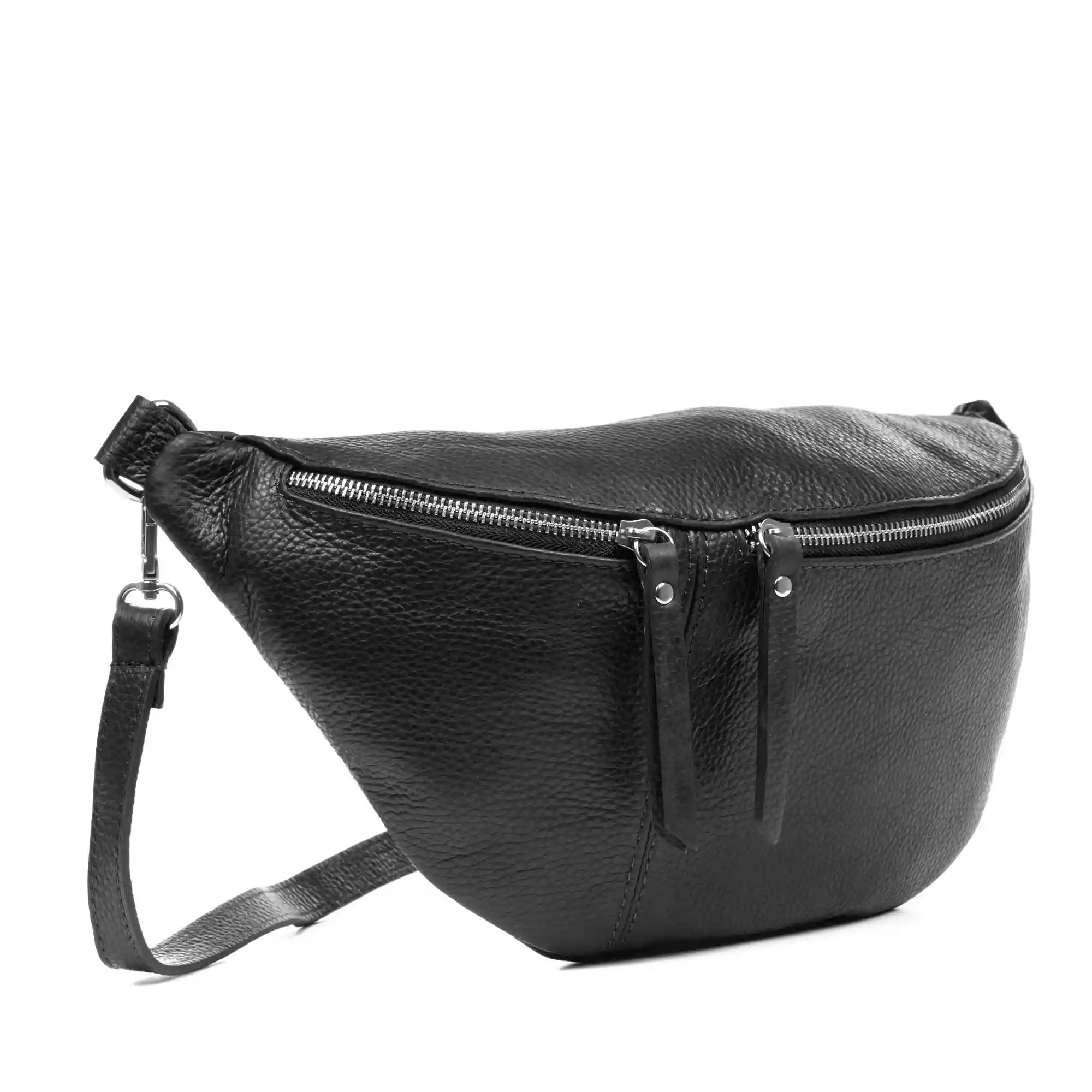 Firenze Artegiani Amaroni Riñonera De Moda Unisex. Piel Auténtica Dollaro