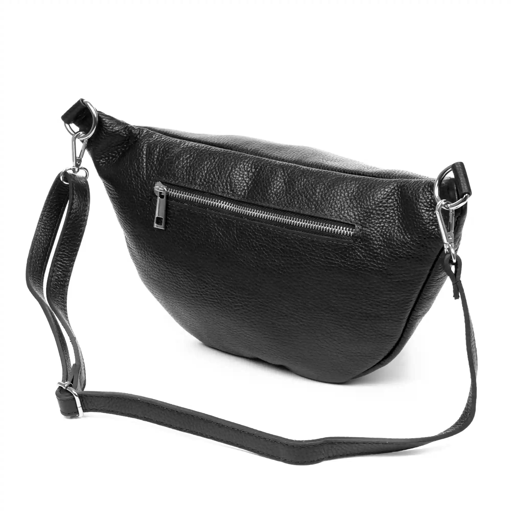 Firenze Artegiani Amaroni Riñonera De Moda Unisex. Piel Auténtica Dollaro